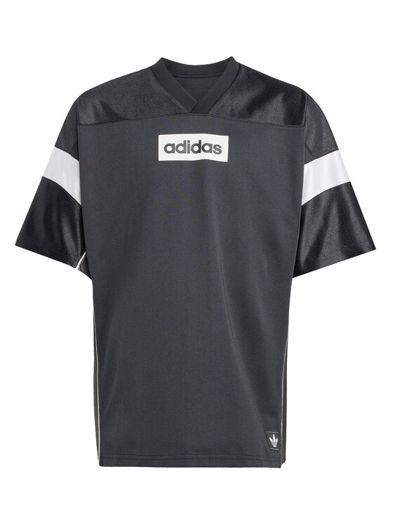 adidas adidas Футболка Jersey JX3880 Чорний Loose Fit
