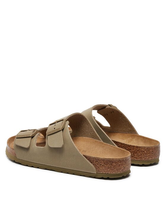 Birkenstock Шльопанці Birkenstock Arizona Birko-Flor 1027704 Хакі