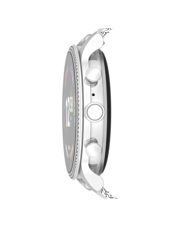 Fossil Pametna ura Fossil Gen 6 FTW6083 Srebrna