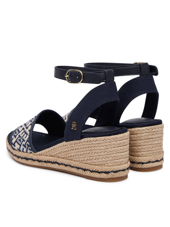 Tommy Hilfiger Espadrilles Tommy Hilfiger Th Mid Espad FW0FW09519 Sötétkék