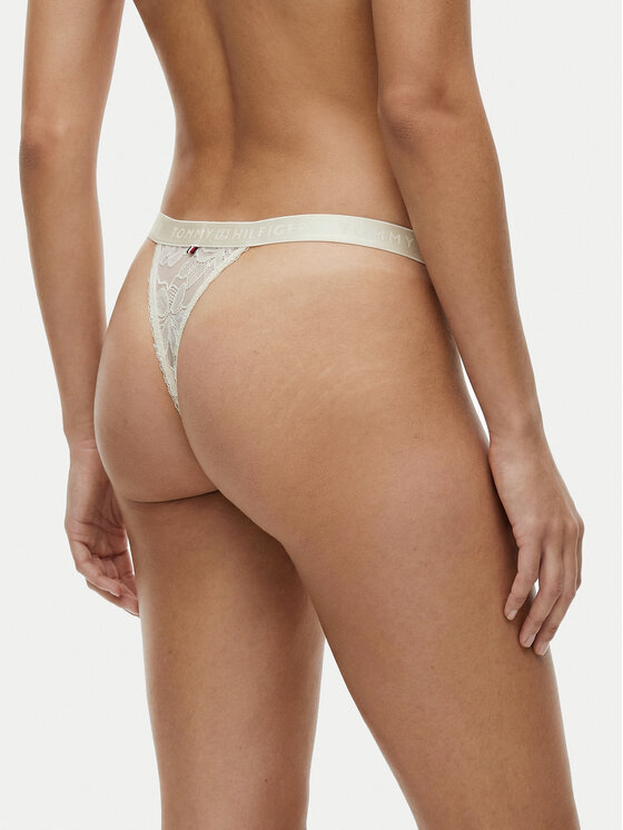 Tommy Hilfiger Tommy Hilfiger Tangas UW0UW06267 Écru