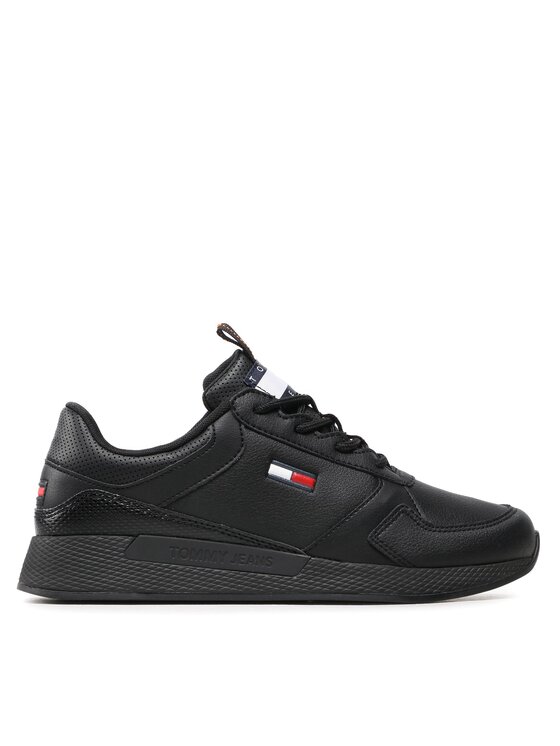 Tommy Jeans Superge Tommy Jeans Flexi Runner Ess EM0EM01080 Črna