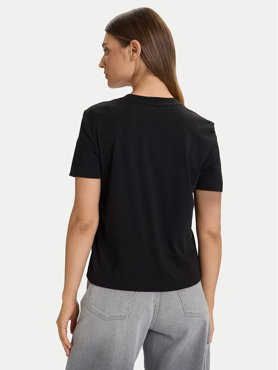 Calvin Klein Jeans Calvin Klein Jeans Camiseta LV047D210G Negro Slim Fit