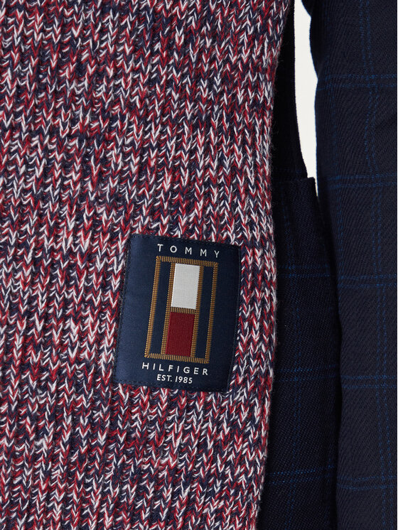 Tommy Hilfiger Szalik Tommy Hilfiger AM0AM12835 Granatowy