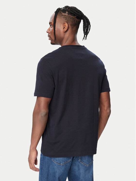 Tommy Hilfiger Tommy Hilfiger T-shirt Flag Box MW0MW38636 Tamnoplava Regular Fit