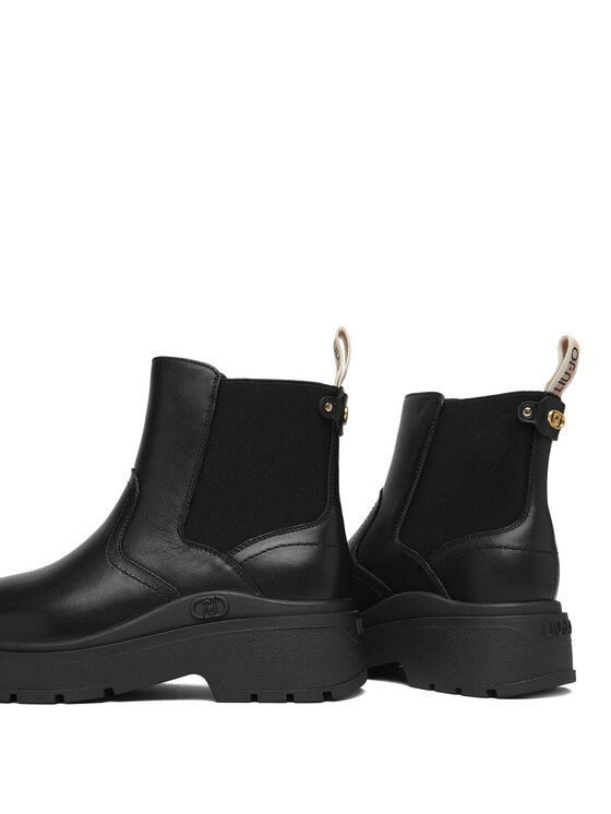 Liu Jo Kotníková obuv s elastickým prvkem Liu Jo Andrea 01 SF5093 P0102 Černá