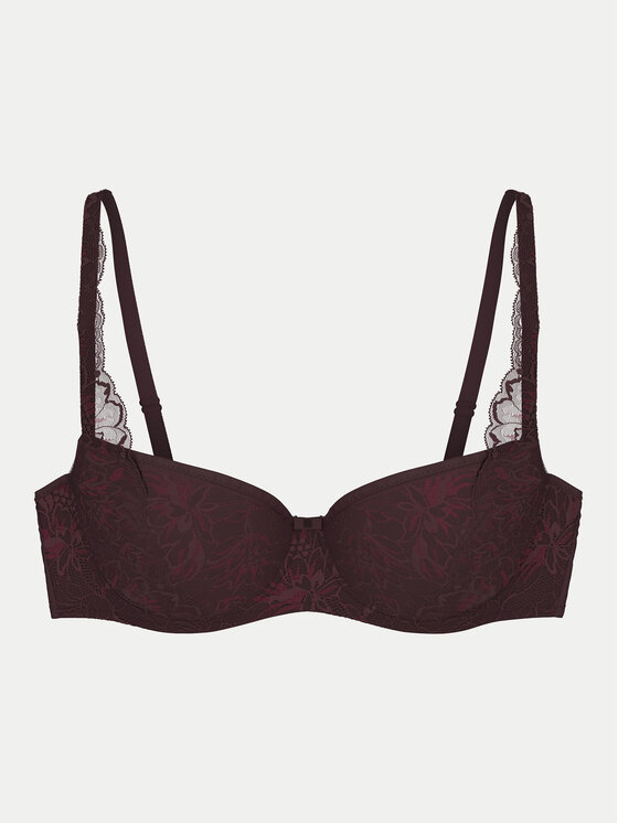 Triumph Triumph Nedrček s kostjo Amourette Charm 10214460 Bordo rdeča