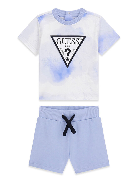 Guess Guess Set majica i hlače I6RG08 K8HM4 Plava Regular Fit