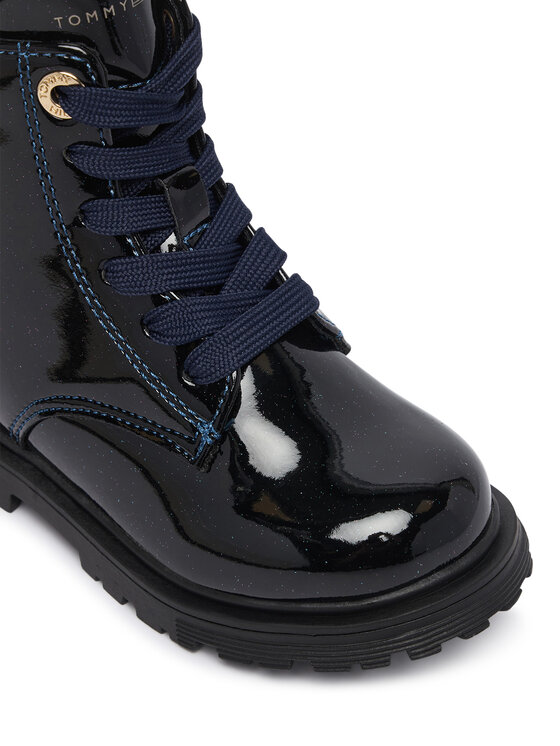 Tommy Hilfiger Schnürschuhe Tommy Hilfiger T1A5-35153-1237 M Dunkelblau