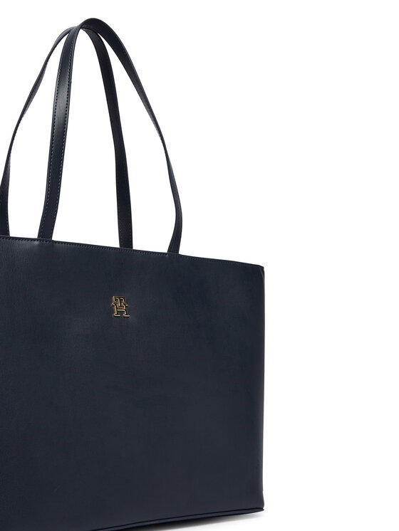 Tommy Hilfiger Дамска чанта Tommy Hilfiger Im Latam Corp Tote AW0AW17322 Тъмносин