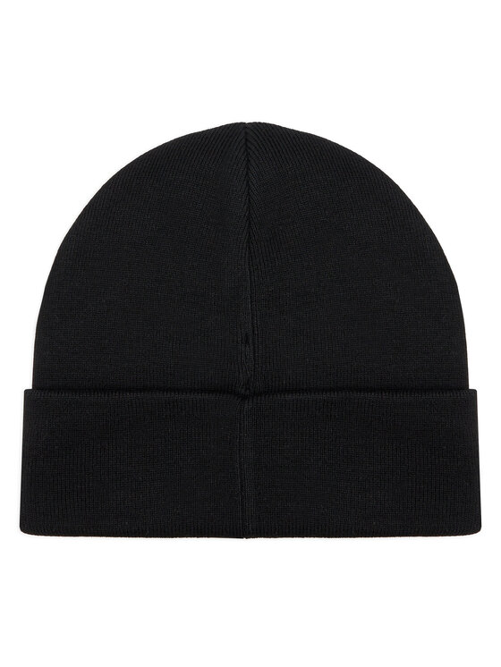 Calvin Klein Jeans Čiapka Calvin Klein Jeans Inst Patch Beanie K60K612322 Čierna