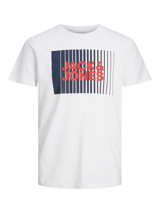 Jack & Jones Jack & Jones T-shirt Corp 12233999 Bijela Standard Fit