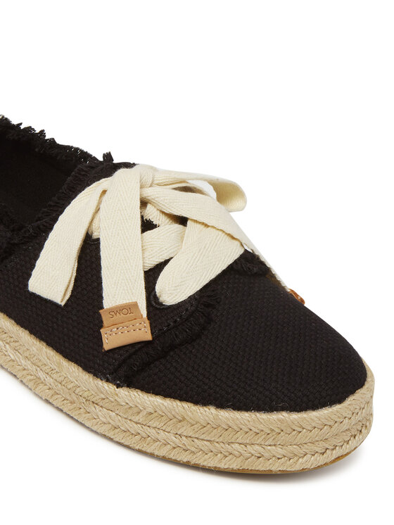 Toms Еспадрильї Toms Carolina 10021856 Чорний