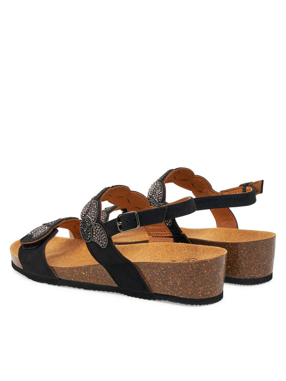 Scholl Σανδάλια Scholl Abu Dhabi Sandal MF32029 1004 Μαύρο