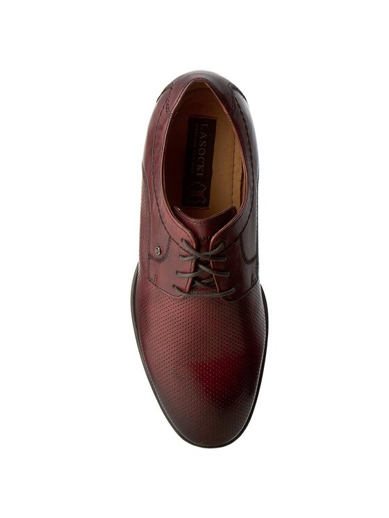 Lasocki For Men Nizki čevlji Lasocki For Men MB-SORGO-03 Bordo rdeča