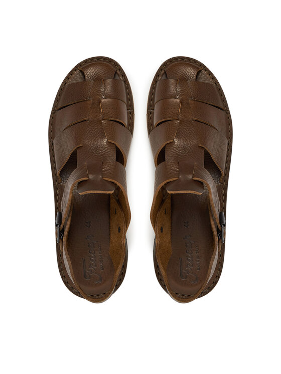 Fracap Sandále Fracap D034 Hnedá