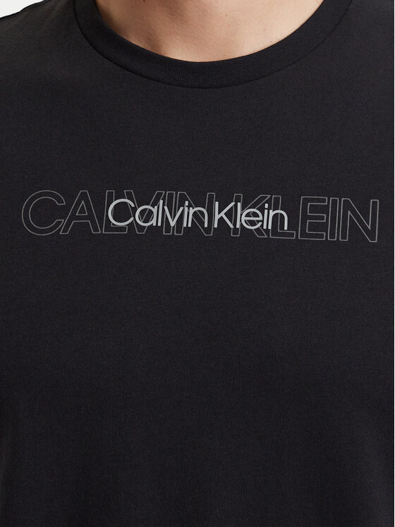 Calvin Klein Calvin Klein Camiseta LV04LH802G Negro Regular Fit