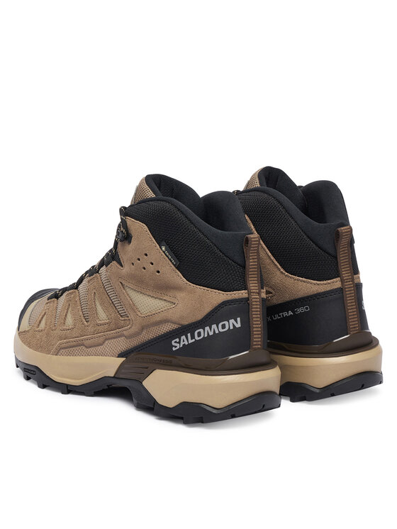 Salomon Scarpe da trekking Salomon X Ultra 360 Leather Mid Gtx L49158300 Marrone