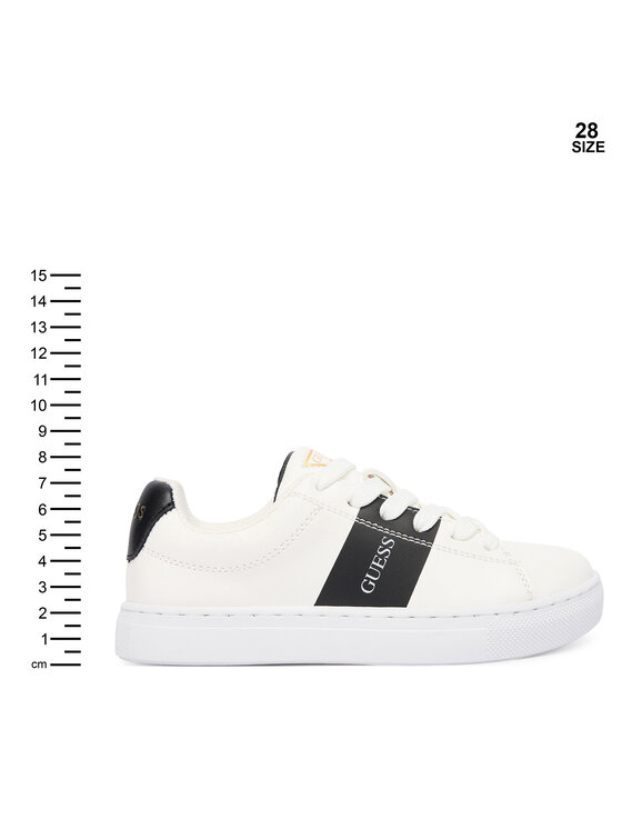 Guess Sneakersy Guess N5BZ07 WO120 Bílá