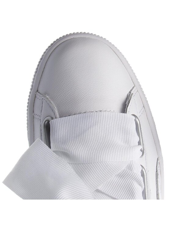 Puma Sneakersy Puma Basket Heart Oceanaire 366443 02 Bílá