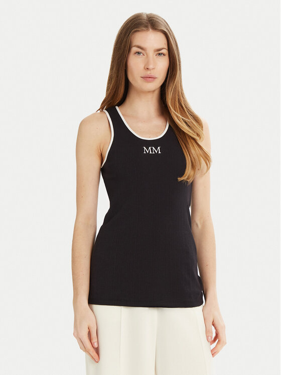 Max Mara Leisure Max Mara Leisure Топ Sax 2516941027 Cиній Slim Fit