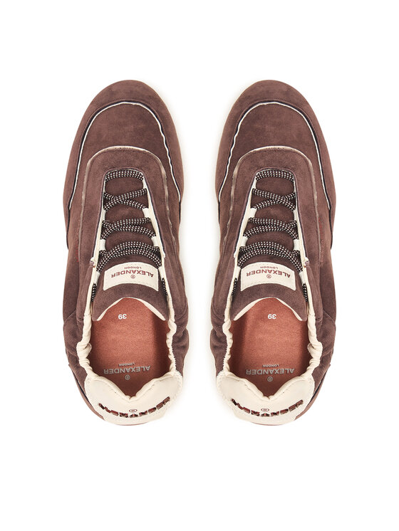 Alexander Smith Sneakersy Alexander Smith River Woman Soft Suede ALBERSW-8195 DBN Tmavo hnedá