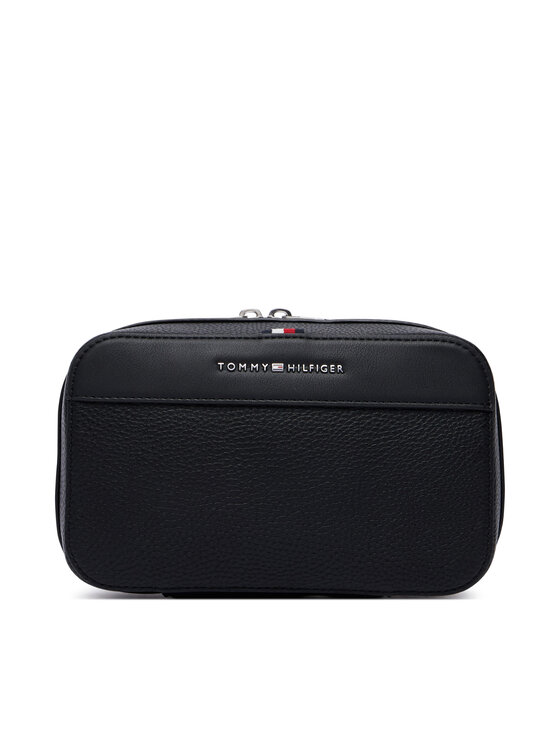 Tommy Hilfiger Τσαντάκι καλλυντικών Tommy Hilfiger Th Central Washbag AM0AM14824 Μαύρο