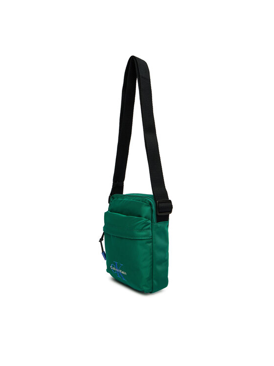 Calvin Klein Taška cez rameno Calvin Klein Bold Reporter LV04D3421G Zelená