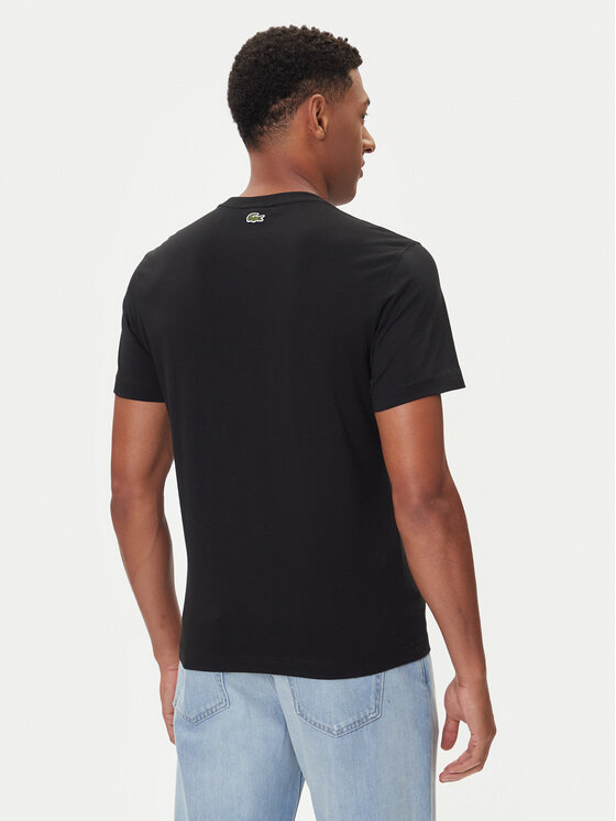 Lacoste Lacoste Camiseta TH5634 Negro Regular Fit