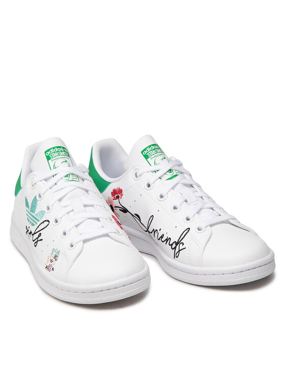 adidas Снікерcи adidas Stan Smith J GZ7384 Білий