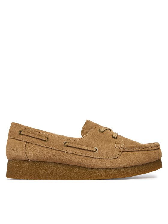 Clarks Туфлі Clarks WallabeeEVOSea 26186339 Коричневий