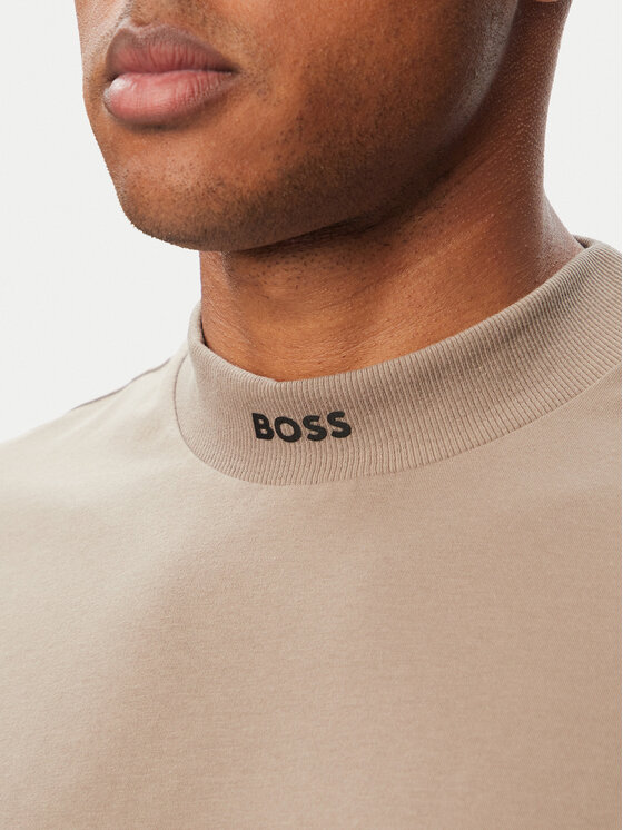 BOSS BOSS Футболка Tee Collar 50562120 Бежевий Relaxed Fit