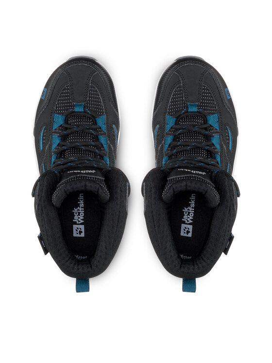 Jack Wolfskin Bakancs Jack Wolfskin Vojo Texapore Mid K 4042181 Fekete