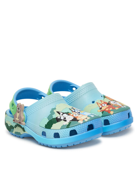 Crocs Natikače Crocs Bluey Multi Cls Clg T 212369 Šarena