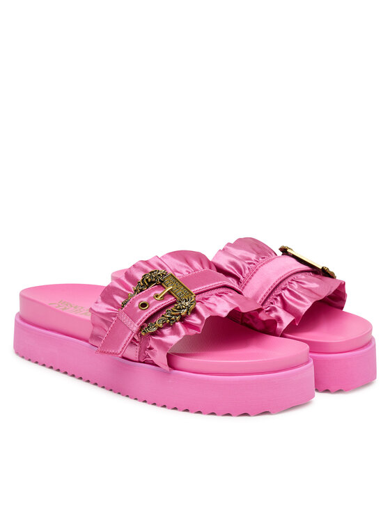 Versace Jeans Couture Шльопанці Versace Jeans Couture 80VA3SM5 ZS185 499 Рожевий
