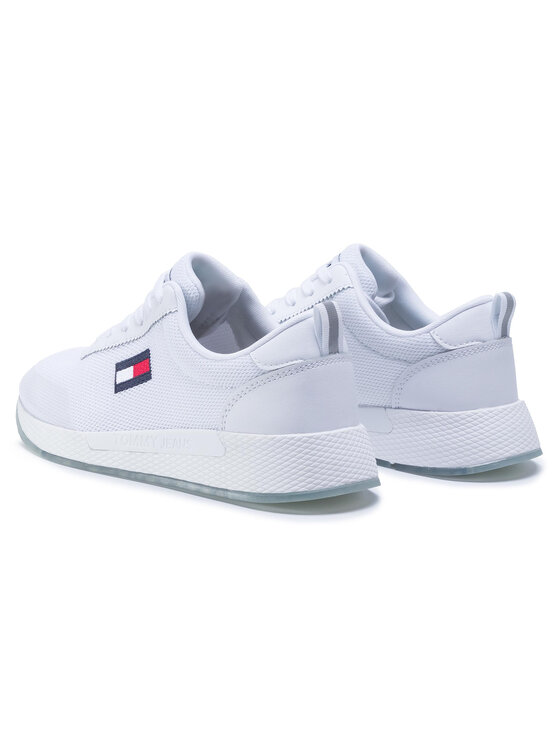 Tommy Jeans Zapatillas Tommy Jeans Wmns Tommy Jeans Flexi Runner EN0EN00946 Blanco