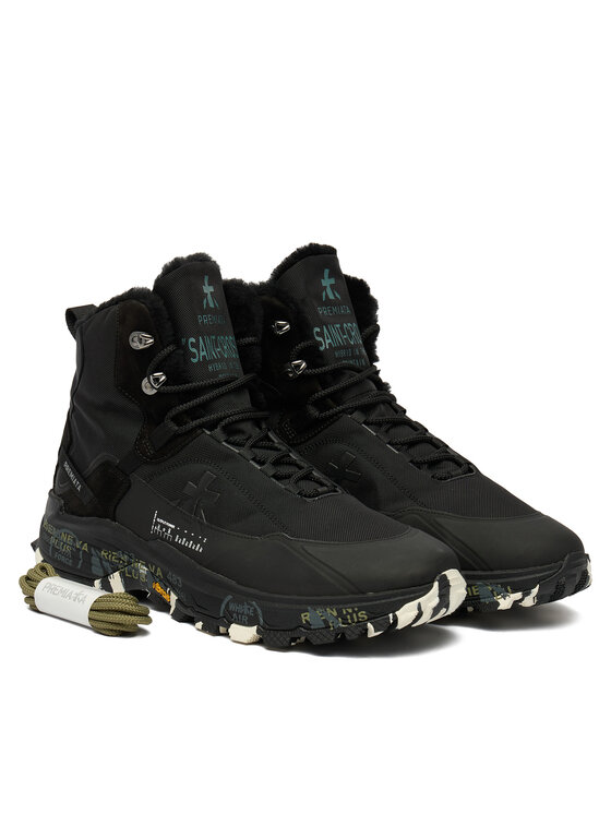 Premiata Šnurovacia obuv Premiata Saintcro 394M Čierna