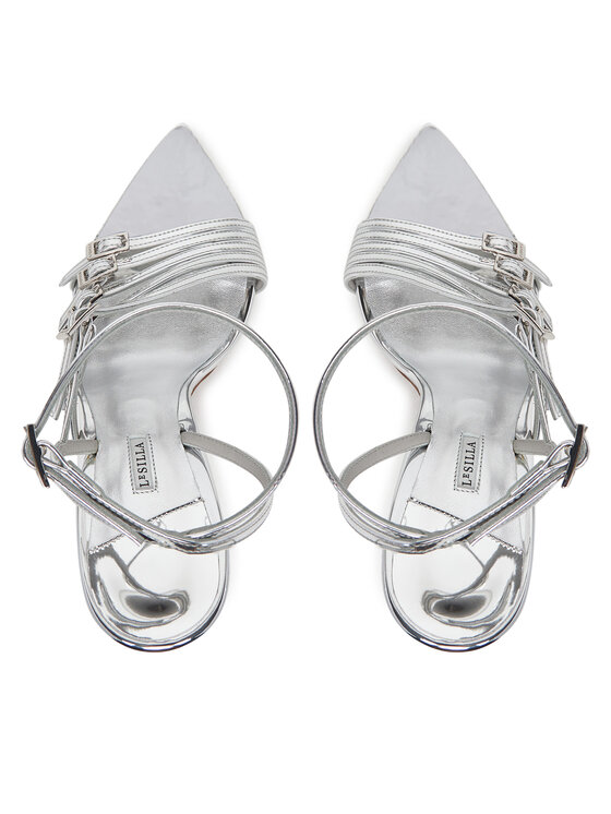Le Silla Босоніжки Le Silla 6627C100BXPPMRA 921 Срібний