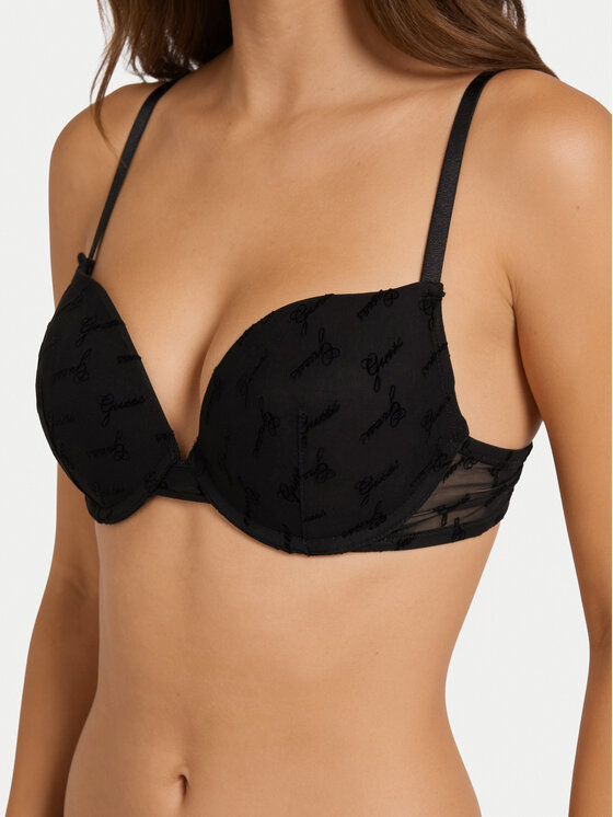Guess Guess Sujetador push-up O6BC18 K5006 Negro