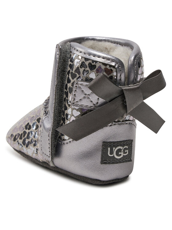 Ugg Čizme za snijeg Ugg I Jesse Bow II Gel Hearts 1151555I Srebrna