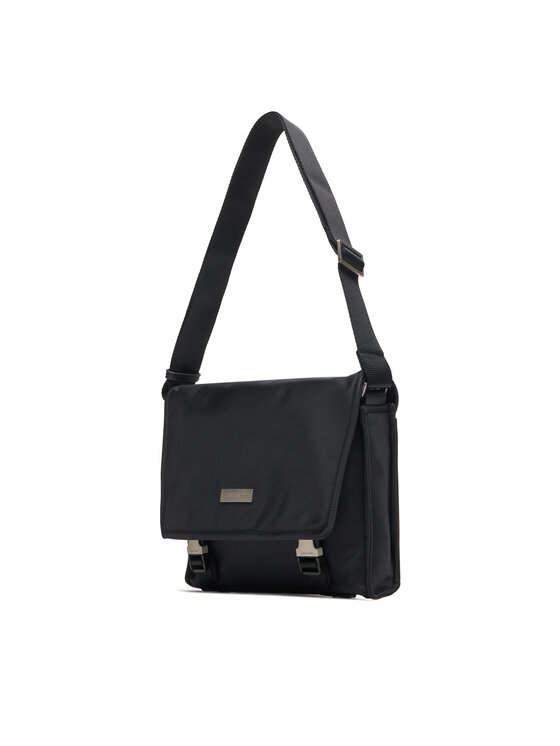 Calvin Klein Pārnēsajamā soma Calvin Klein Sleek Small Messenger LV04D3147G Melns