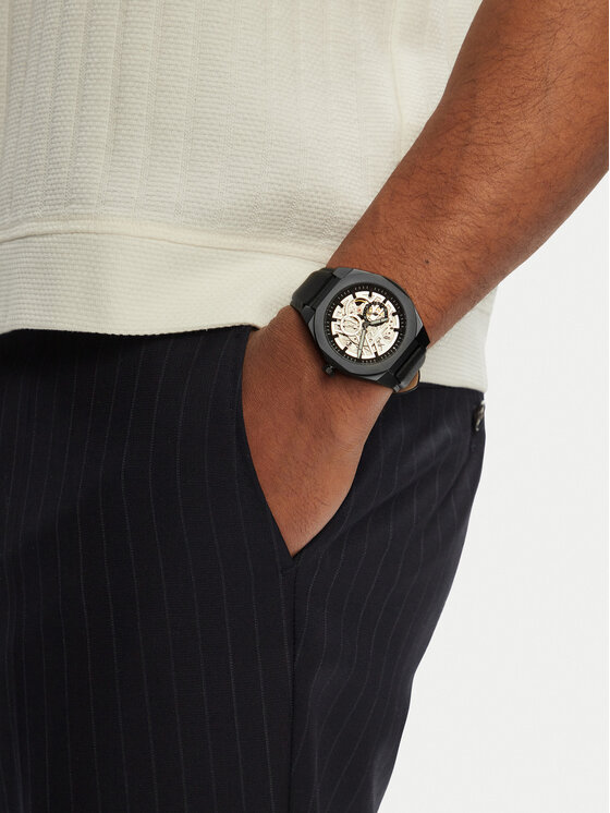 Armani Exchange Годинник Armani Exchange Sync AX4297 Чорний