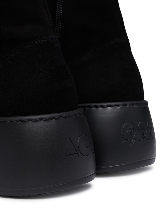 AGL Bakancs AGL Vibe Lowboot D946512PJV Fekete