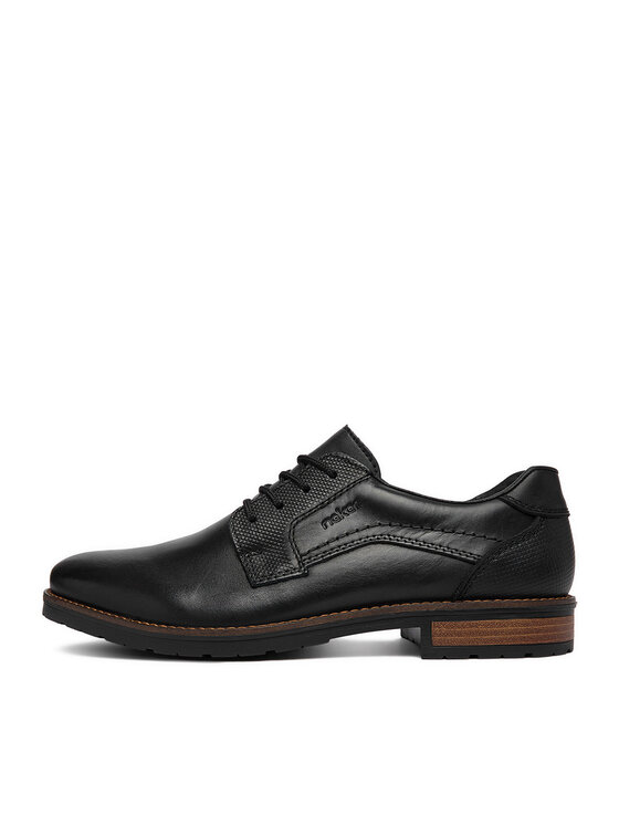 Rieker Półbuty Rieker CEO-14603-00 Czarny