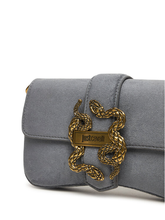 Just Cavalli Handtasche Just Cavalli Iconic Snakes 81RA4BA7 ZSE74 Grau