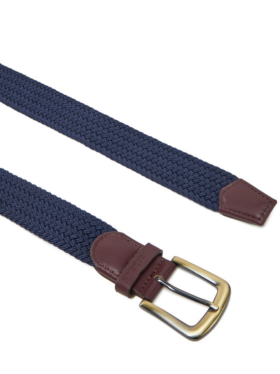 Barbour Чоловічий ремінь Barbour Webbing MAC0038NY31 Cиній