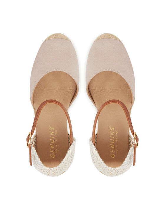 Genuins Еспадрильї Genuins Carina Velour G106385 Рожевий