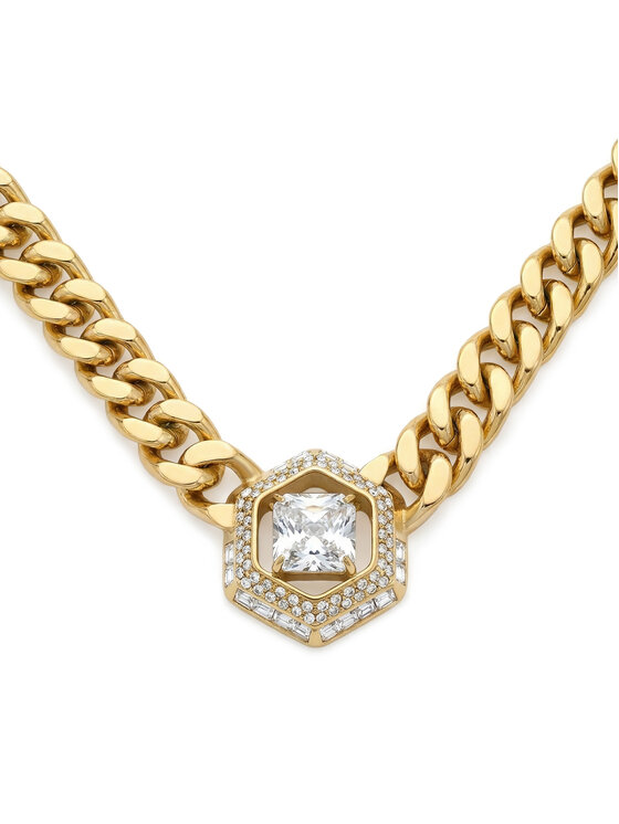 Guess Κολιέ Guess JUBN06 185JW Χρυσό