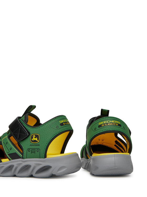 Skechers Sandály Skechers Hypno-Splash- 407070L/GNBK Zelená