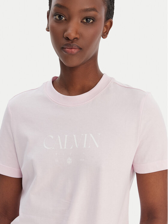 Calvin Klein Jeans Calvin Klein Jeans Camiseta Cktail Concept LV047E813G Rosa Regular Fit